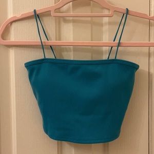 ALO yoga XS sports bra blue